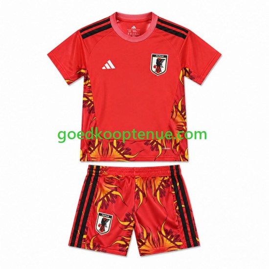 Thuis Tenue van Japan Keepersshirt Kind 2-13 jaar WK 2026 Korte Mouw