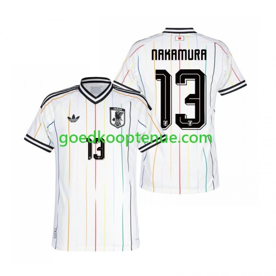 Uit Tenue van Japan Keito Nakamura 13 Heren WK 2026 Korte Mouw