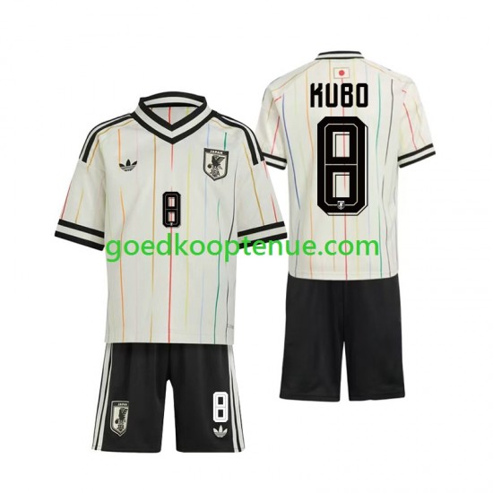 Uit Tenue van Japan Kubo 8 Kind 2-13 jaar WK 2026 Korte Mouw