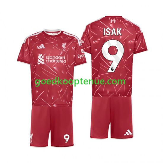 Thuis Tenue van Liverpool Alexander Isak 9 Kind 2-13 jaar 2026-27 Korte Mouw