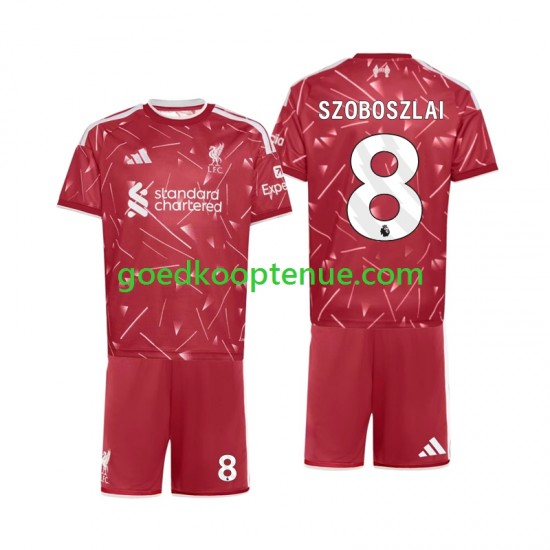 Thuis Tenue van Liverpool Dominik Szoboszlai 8 Kind 2-13 jaar 2026-27 Korte Mouw