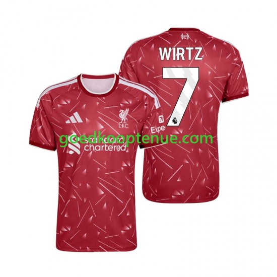 Thuis Tenue van Liverpool Florian Wirtz 7 Heren 2026-27 Korte Mouw