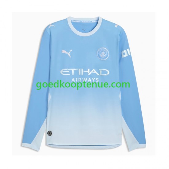 Thuis Tenue van Manchester City Heren 2026-27 Lange Mouw
