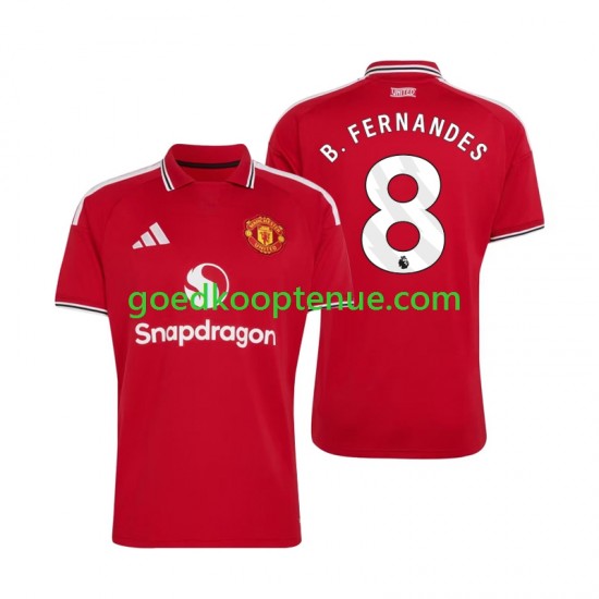Thuis Tenue van Manchester United Bruno Fernandes 8 Heren 2026-27 Korte Mouw