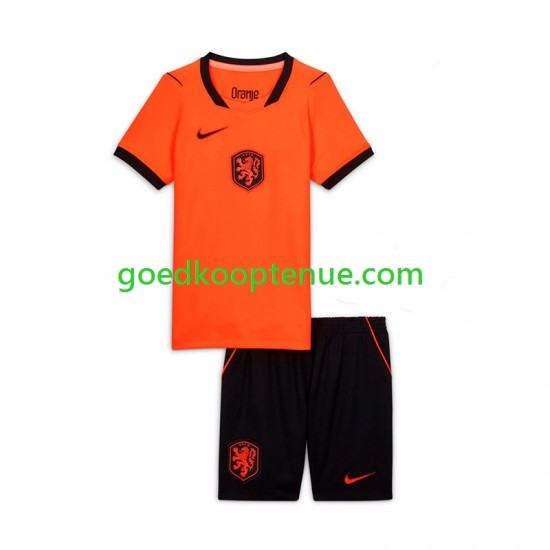 Thuis Tenue van Nederland Kind 2-13 jaar WK 2026 Korte Mouw