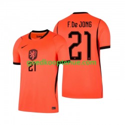 Thuis Tenue van Nederland Frenkie de Jong 21 Heren WK 2026 Korte Mouw