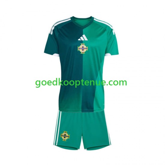 Thuis Tenue van Noord-Ierland Kind 2-13 jaar 2026 Korte Mouw