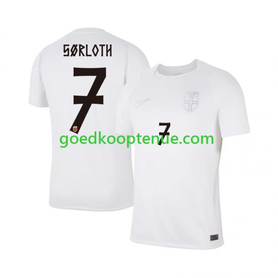 3de Tenue van Noorwegen Alexander Sorloth 7 Heren WK 2026 Korte Mouw