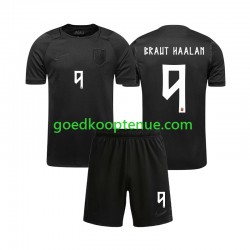 Uit Tenue van Noorwegen Braut Haaland 9 Kind 2-13 jaar WK 2026 Korte Mouw