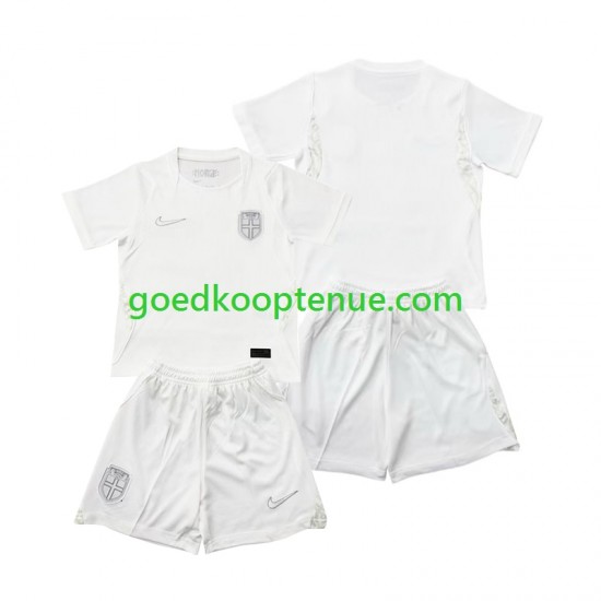 3de Tenue van Noorwegen Kind 2-13 jaar WK 2026 Korte Mouw