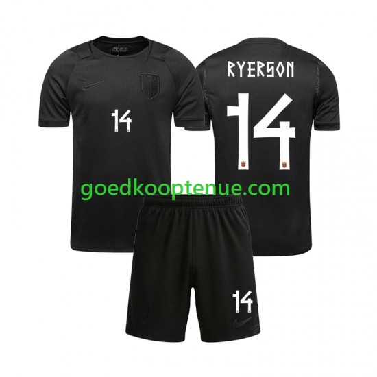 Uit Tenue van Noorwegen Julian Ryerson 14 Kind 2-13 jaar WK 2026 Korte Mouw