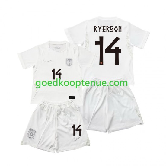 3de Tenue van Noorwegen Julian Ryerson 14 Kind 2-13 jaar WK 2026 Korte Mouw