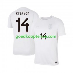 3de Tenue van Noorwegen Julian Ryerson 14 Heren WK 2026 Korte Mouw