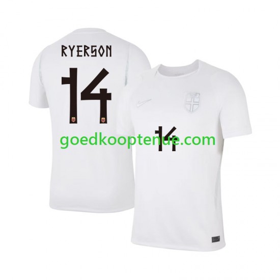 3de Tenue van Noorwegen Julian Ryerson 14 Heren WK 2026 Korte Mouw