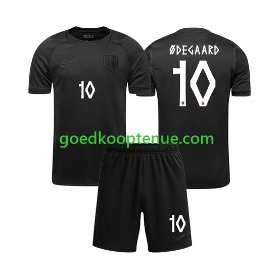 Uit Tenue van Noorwegen Martin Odegaard 10 Kind 2-13 jaar WK 2026 Korte Mouw