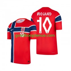 Thuis Tenue van Noorwegen Martin Odegaard 10 Heren WK 2026 Korte Mouw
