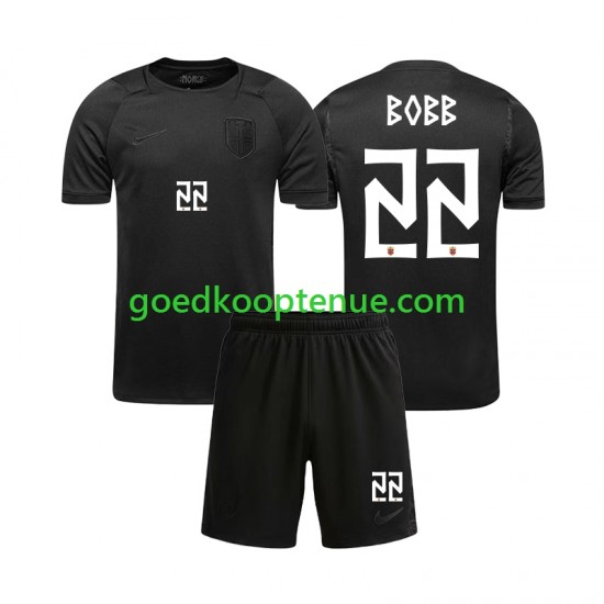 Uit Tenue van Noorwegen Oscar Bobb 22 Kind 2-13 jaar WK 2026 Korte Mouw