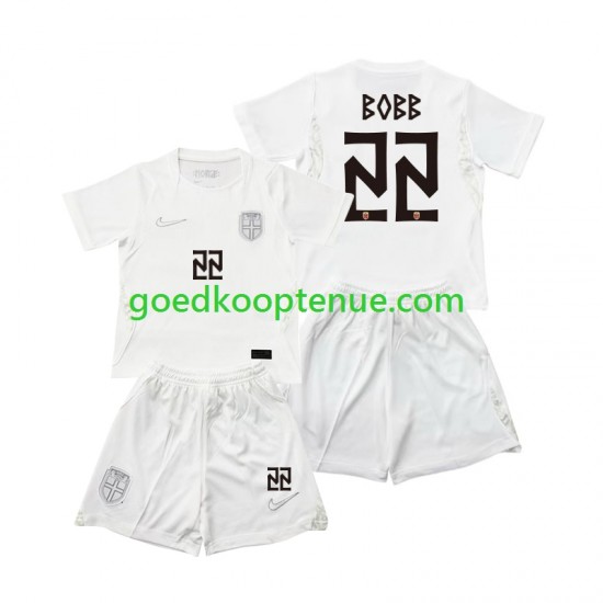 3de Tenue van Noorwegen Oscar Bobb 22 Kind 2-13 jaar WK 2026 Korte Mouw