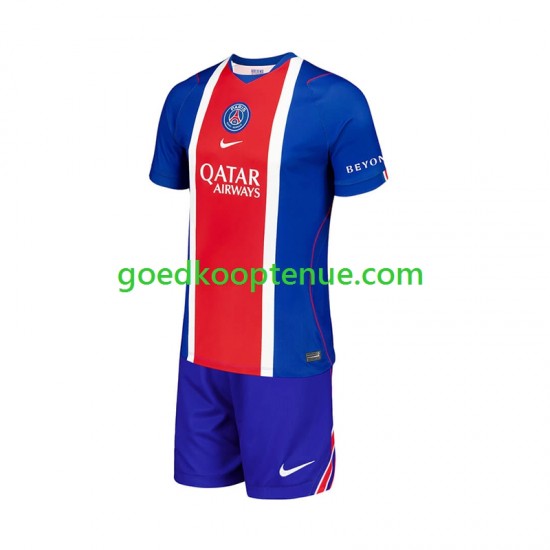 Thuis Tenue van Paris Saint-Germain Kind 2-13 jaar 2026-27 Korte Mouw