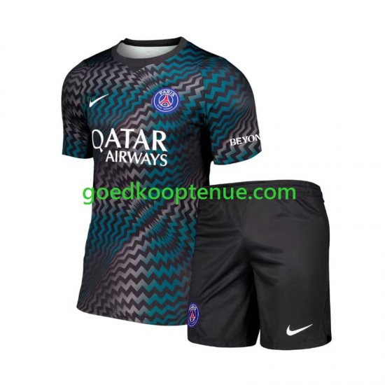 Thuis Tenue van Paris Saint-Germain Keepersshirt Kind 2-13 jaar 2026-27 Korte Mouw