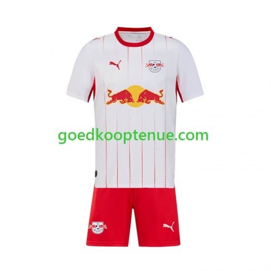 Thuis Tenue van RB Leipzig Kind 2-13 jaar 2026-27 Korte Mouw