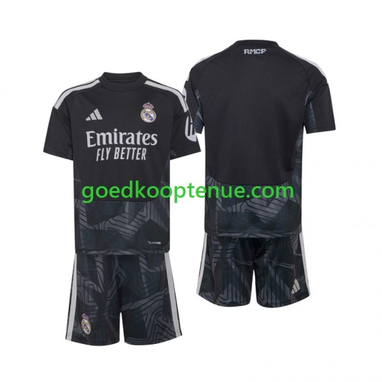 Thuis Tenue van Real Madrid Keepersshirt Kind 2-13 jaar 2026-27 Korte Mouw