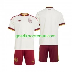 Uit Tenue van Spanje Kind 2-13 jaar WK 2026 Korte Mouw
