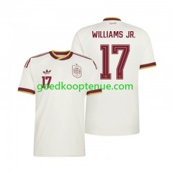 Uit Tenue van Spanje Nico Williams 17 Heren WK 2026 Korte Mouw
