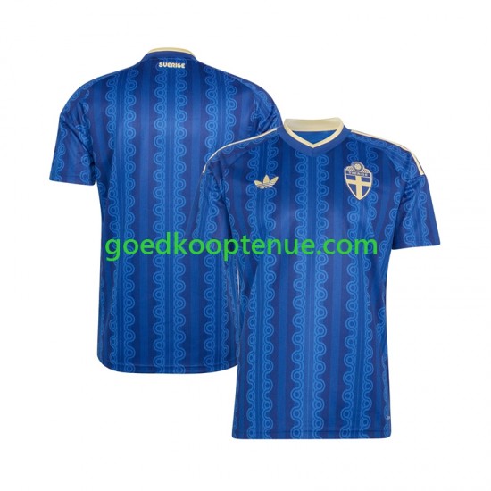 Uit Tenue van Zweden Heren WK 2026 Korte Mouw