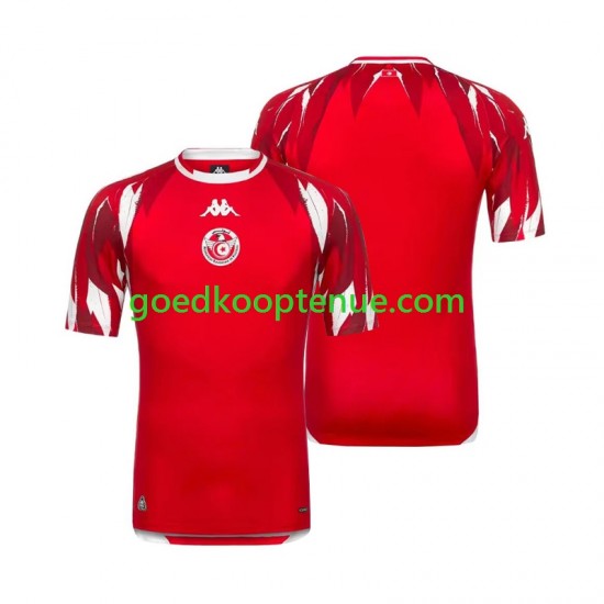 Uit Tenue van Tunesië Heren WK 2026 Korte Mouw