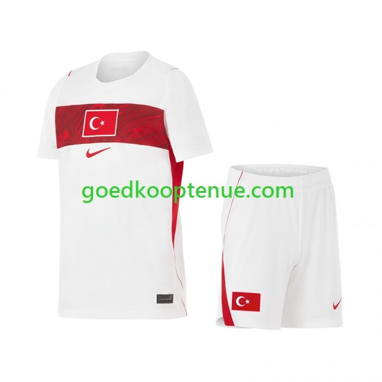 Uit Tenue van Turkije Kind 2-13 jaar WK 2026 Korte Mouw
