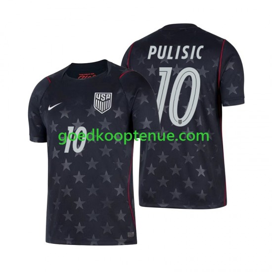 Uit Tenue van USA Christian Pulisic 10 Heren WK 2026 Korte Mouw