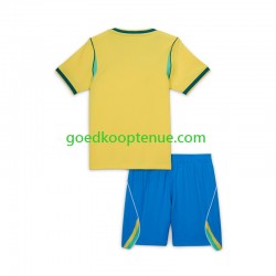 Thuis Tenue van Brazilië Kind 2-13 jaar WK 2026 Korte Mouw