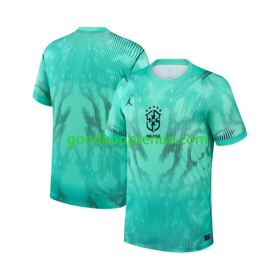3de Tenue van Brazilië Keepersshirt Heren WK 2026 Korte Mouw