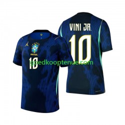 Uit Tenue van Brazilië Vinicius Junior 10 Heren WK 2026 Korte Mouw