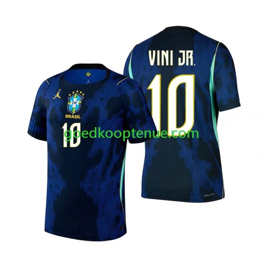 Uit Tenue van Brazilië Vinicius Junior 10 Heren WK 2026 Korte Mouw