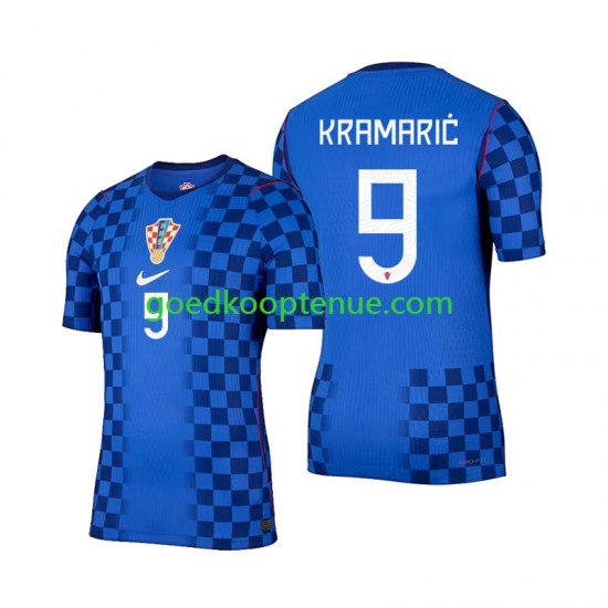 Uit Tenue van Kroatië Andrej Kramaric 9 Heren WK 2026 Korte Mouw