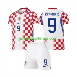 Thuis Tenue van Kroatië Andrej Kramaric 9 Kind 2-13 jaar WK 2026 Korte Mouw