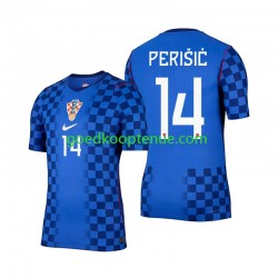 Uit Tenue van Kroatië Ivan Perisic 14 Heren WK 2026 Korte Mouw