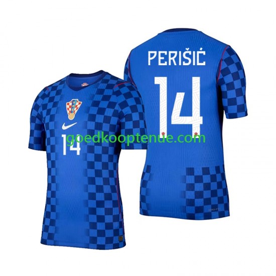 Uit Tenue van Kroatië Ivan Perisic 14 Heren WK 2026 Korte Mouw
