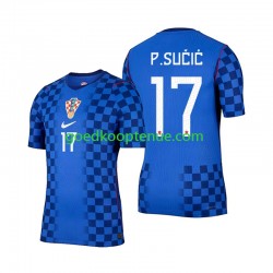 Uit Tenue van Kroatië Petar Sucic 17 Heren WK 2026 Korte Mouw