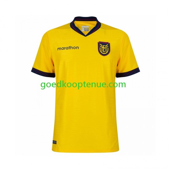 Thuis Tenue van Ecuador Heren WK 2026 Korte Mouw