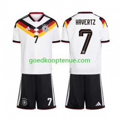 Thuis Tenue van Duitsland Kai Havertz 7 Kind 2-13 jaar WK 2026 Korte Mouw