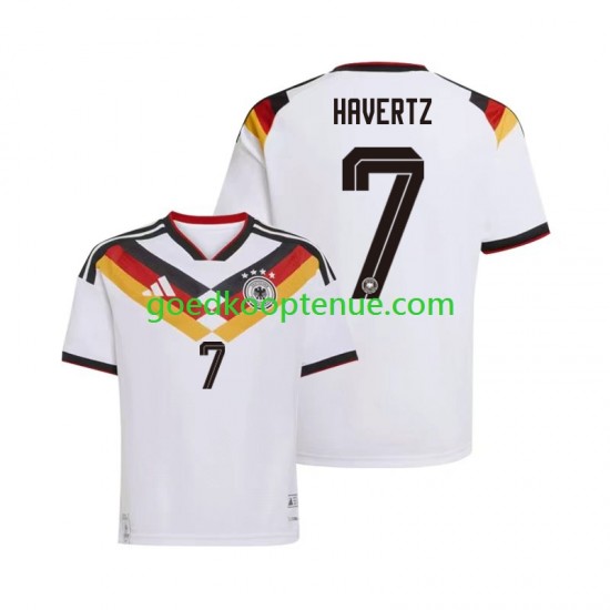 Thuis Tenue van Duitsland Kai Havertz 7 Heren WK 2026 Korte Mouw