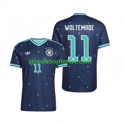 Uit Tenue van Duitsland Nick Woltemade 11 Heren WK 2026 Korte Mouw