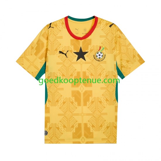 Uit Tenue van Ghana Heren WK 2026 Korte Mouw