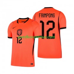 Thuis Tenue van Nederland Jeremie Frimpong 12 Heren WK 2026 Korte Mouw
