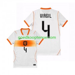 Uit Tenue van Nederland Virgil van Dijk 4 Heren WK 2026 Korte Mouw