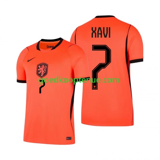 Thuis Tenue van Nederland Xavi Simons 7 Heren WK 2026 Korte Mouw