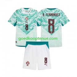 Uit Tenue van Portugal Bruno Fernandes 8 Kind 2-13 jaar 2026 2027 Korte Mouw